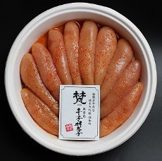 純米大吟醸酒入り 無着色辛子明太子