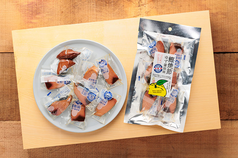 鰹焼節柚しょうゆ味スライス